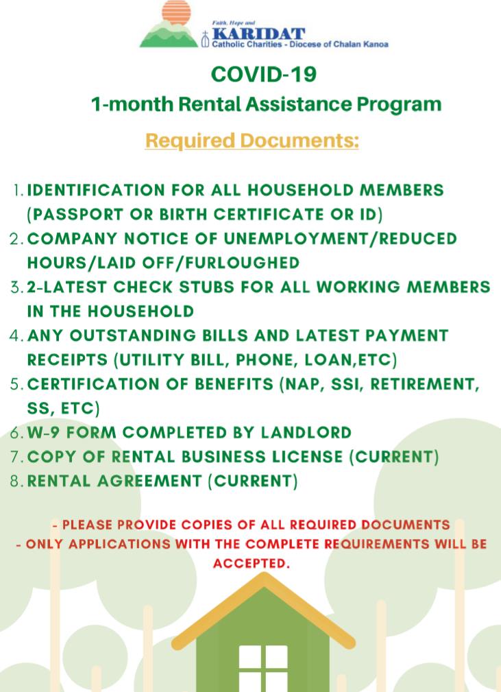Karidat Rental Assistance UPDATE